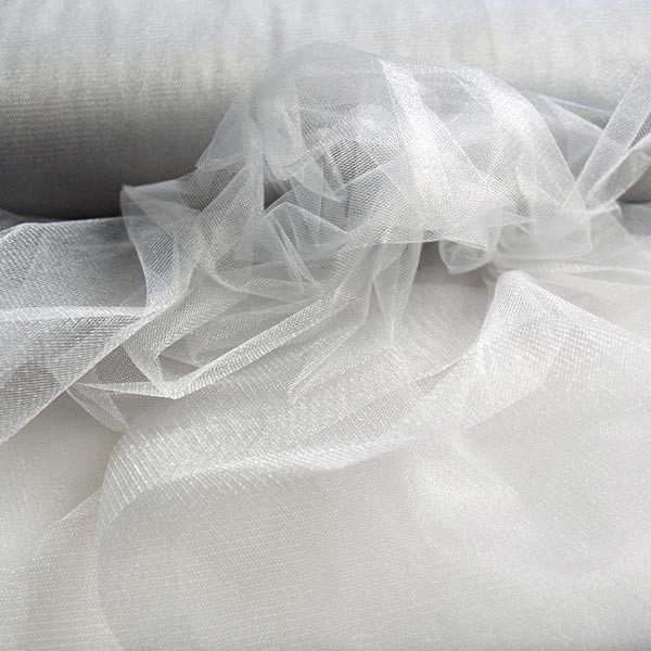 Tulle Remnant No. 1305 (Sparkling Tulle Nightclub, plumb gray)