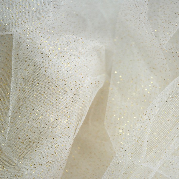 Sparkling Tulle Glitter Dream silk-gold