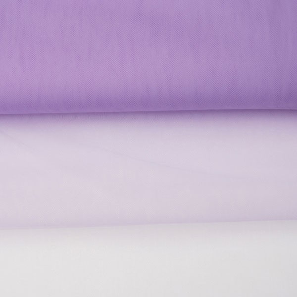 Tulle Remnant No. 1606 (Fine Tulle T5, lilac)