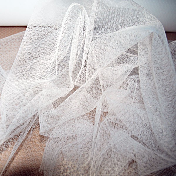 Tulle Remnant No. 1039 (Tulle Lace Tattoo, off-white)