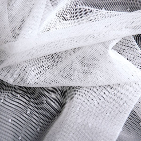 Tulle Remnant No. 1054 (Elastic Tulle Tokyo, silk)