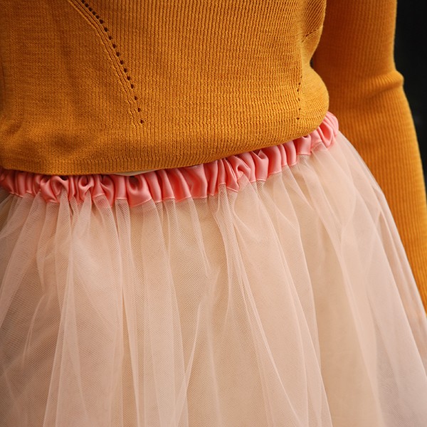 Flower Dream Skirt peach