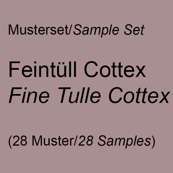 Musterset Cottex